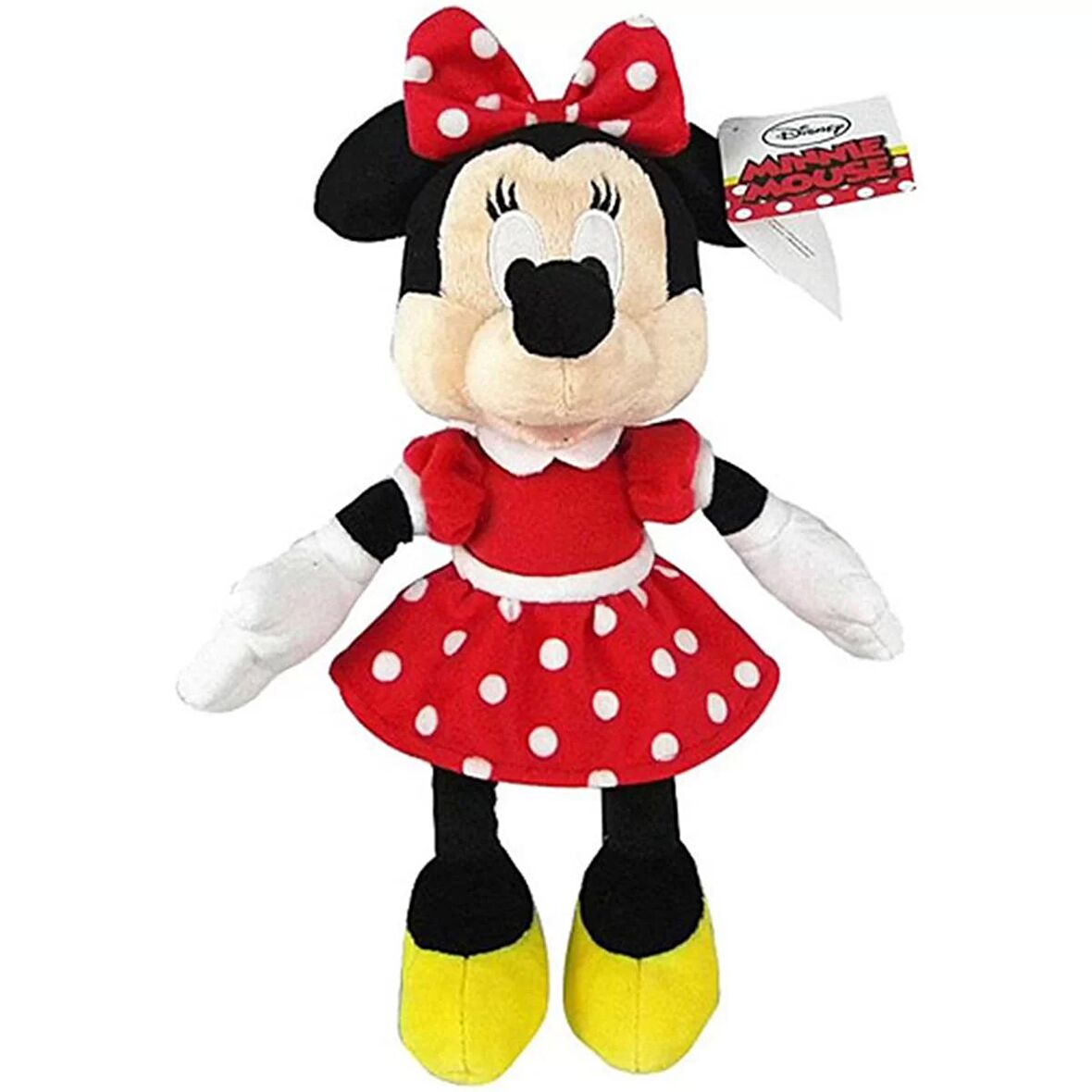 Minnie Kırmızı Elbiseli Peluş 25 Cm