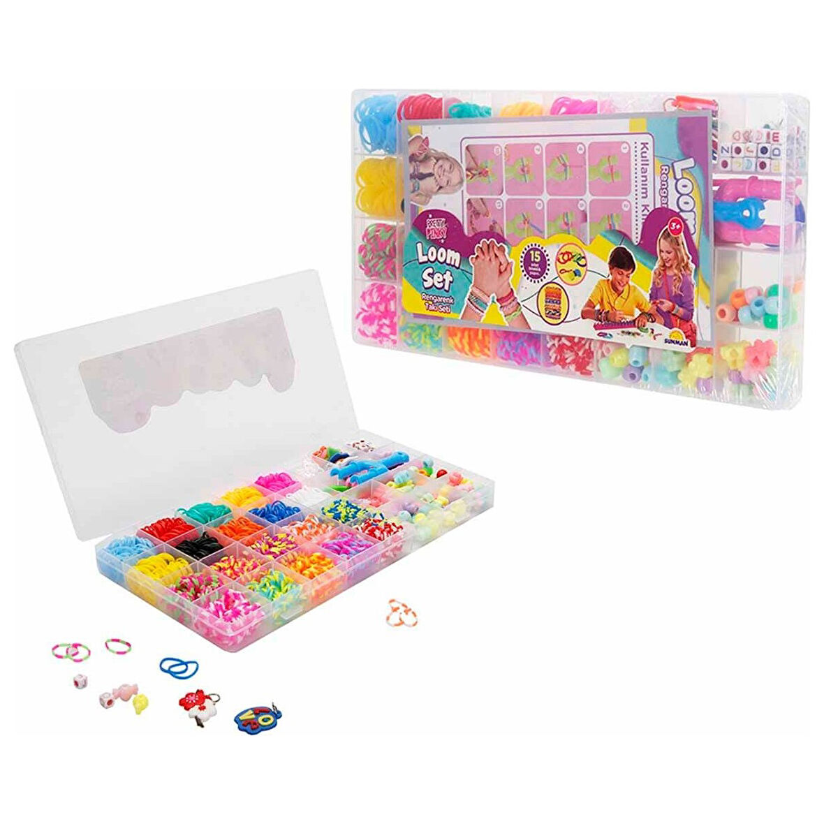 Hobi Set Lastiklerle Takı Yapımı