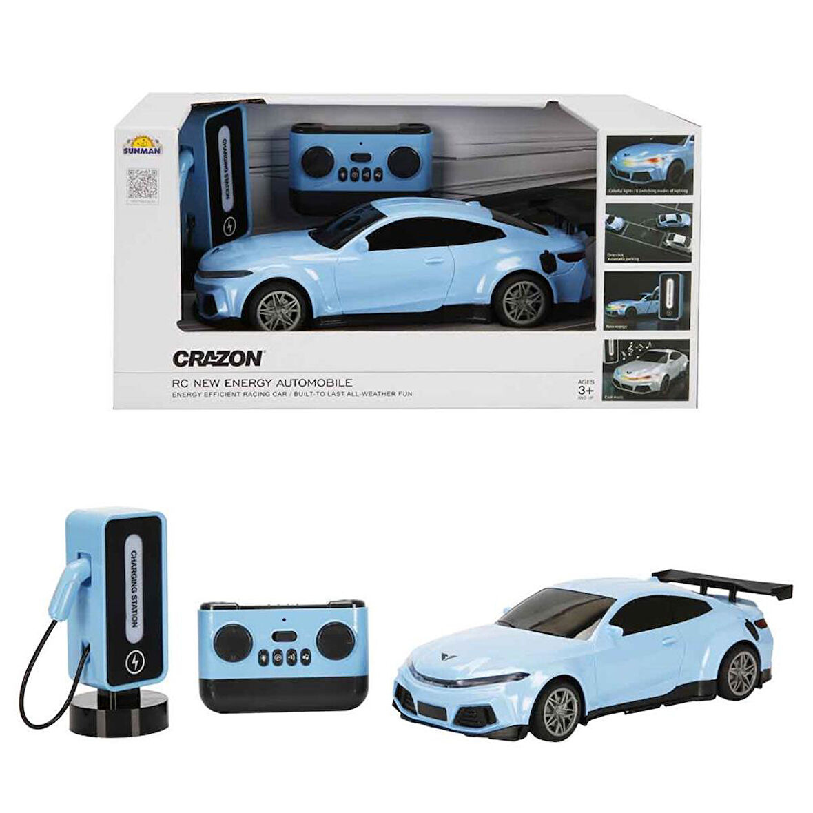 S00004780 R/C ARABA 1/16 ELEKTRİK İSTASYONLU -SUN