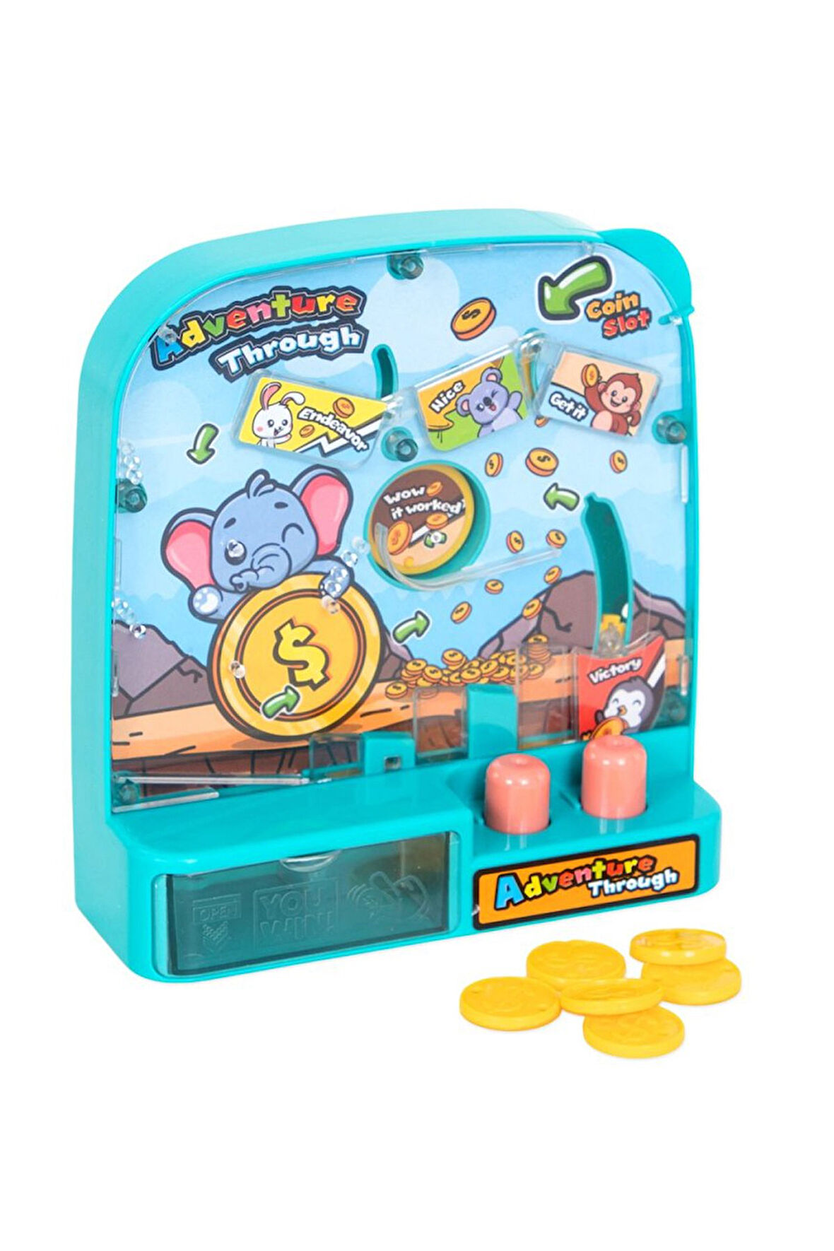 Adventure Through Machine İnteraktif Para Yolu Oyunu – Jeton Yarışı, Refleks ve Eğlence