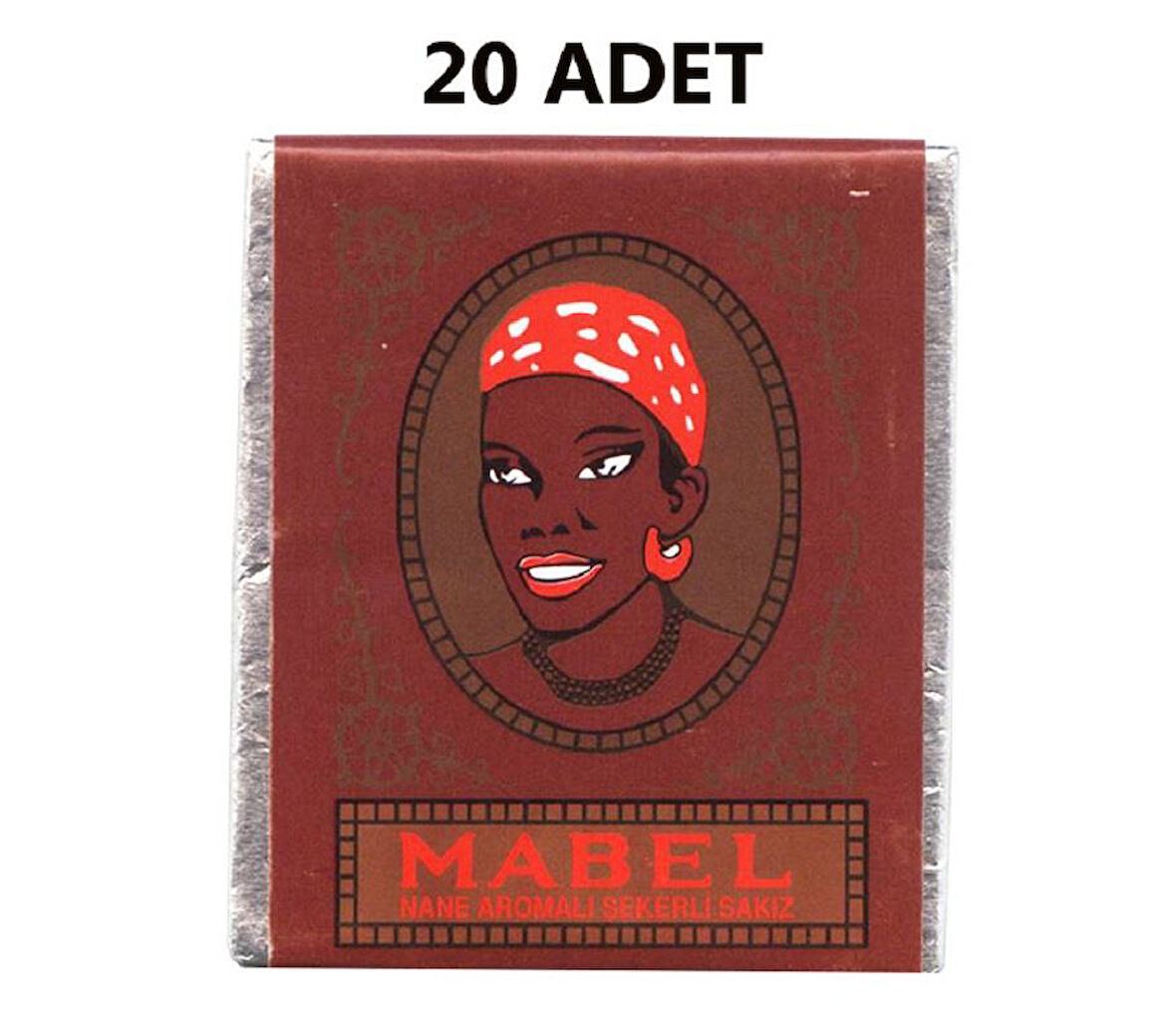 Mabel Nane Aromalı Şekerli Sakız 20 Adet