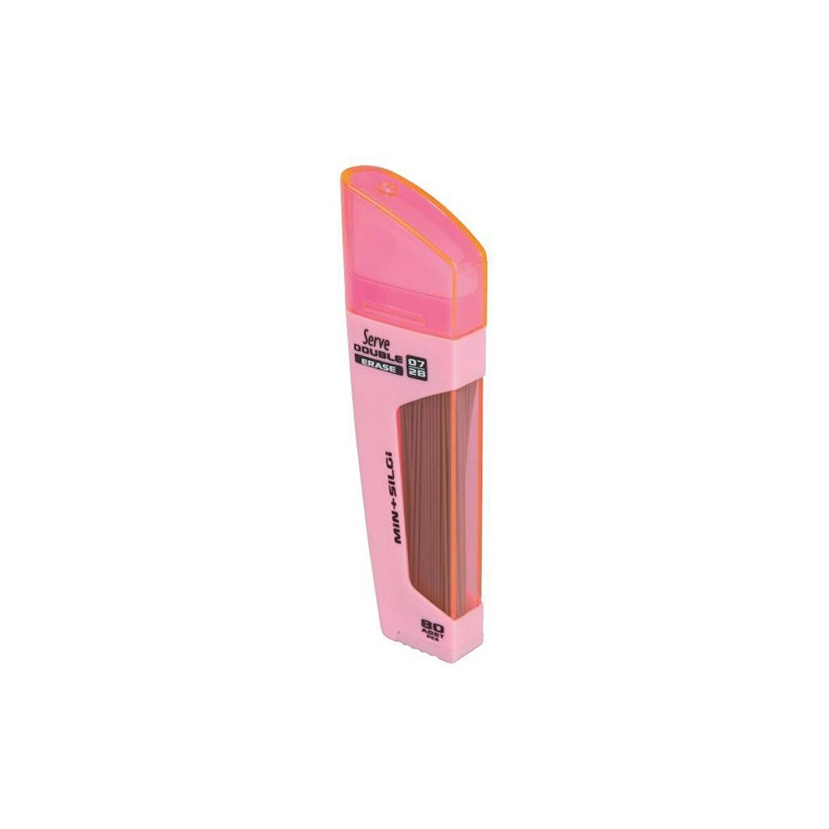 Serve Double Erase 0.7 mm Şeker Pembe - Min & Silgi