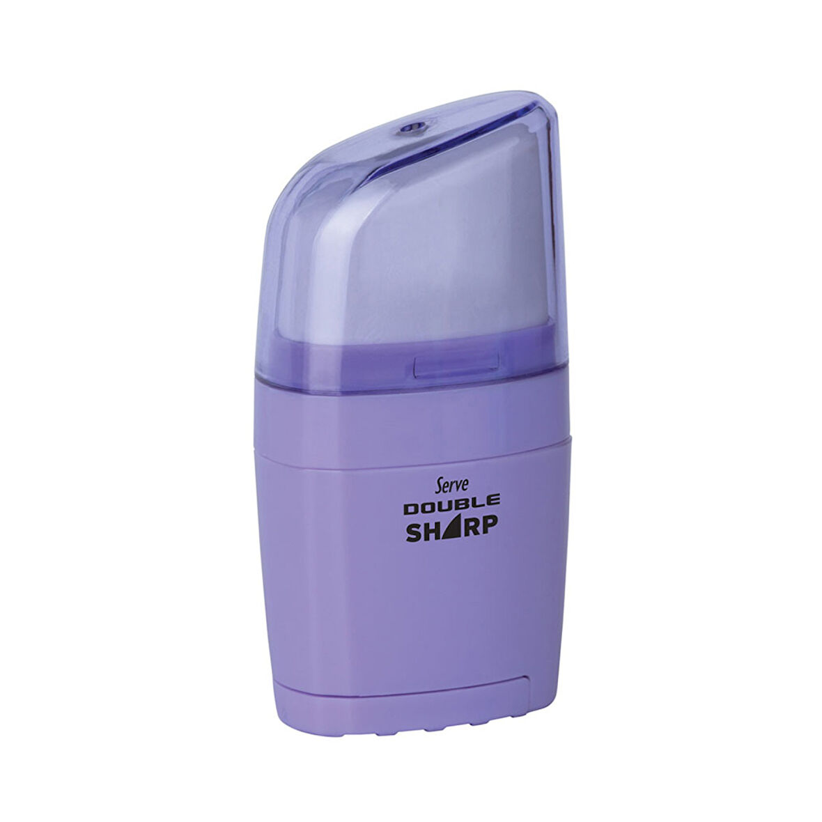 Serve Double Sharp Silgili Kalemtıraş Mor
