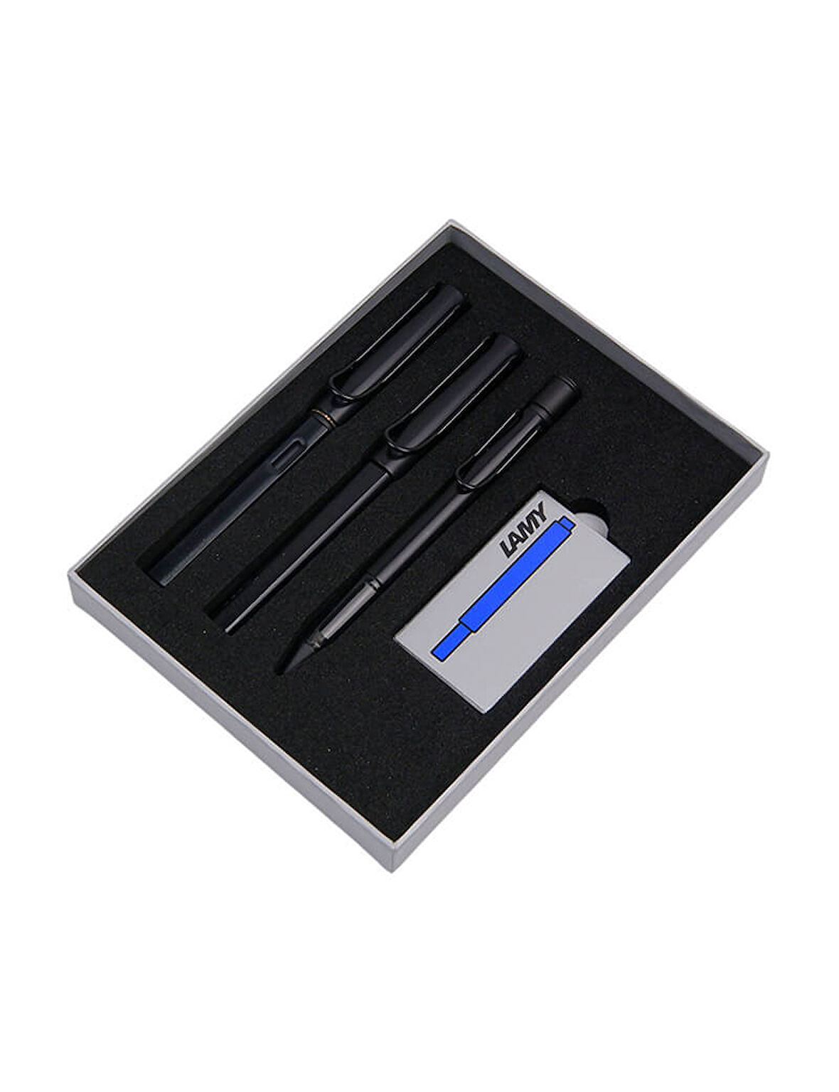 Lamy Al-Star Dolma,Versatil,Roller Kalem Seti Siyah Tb3-71Drv