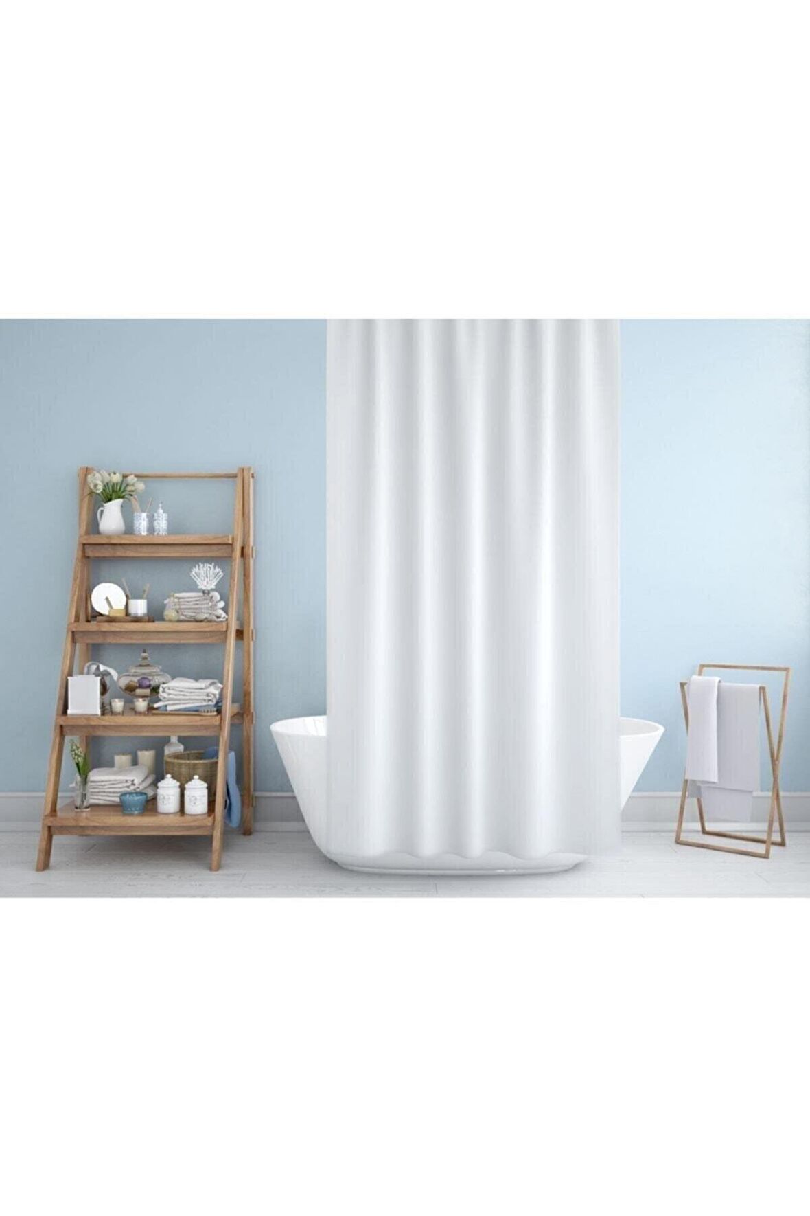Banyo Perdesi Sonbahar Desen Yerli Üretim Duş Perdesi C-Halka Hediye 180x200cm Banyo Perdeleri