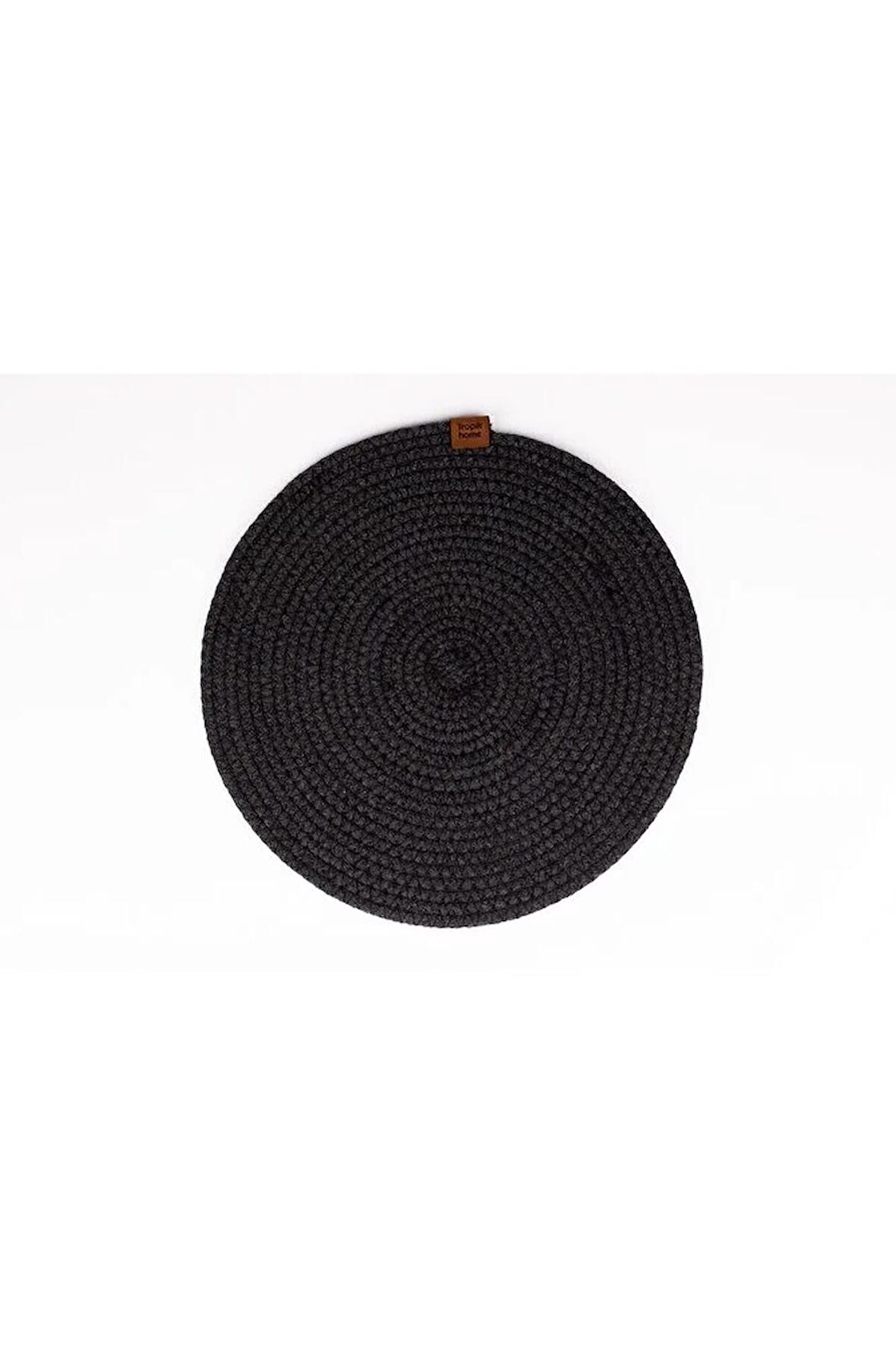 Kahve Hasır Supla 2lı Amerikan Servis Şık Çeyiz Takımı Örgü Sunum Tabak Altlığı