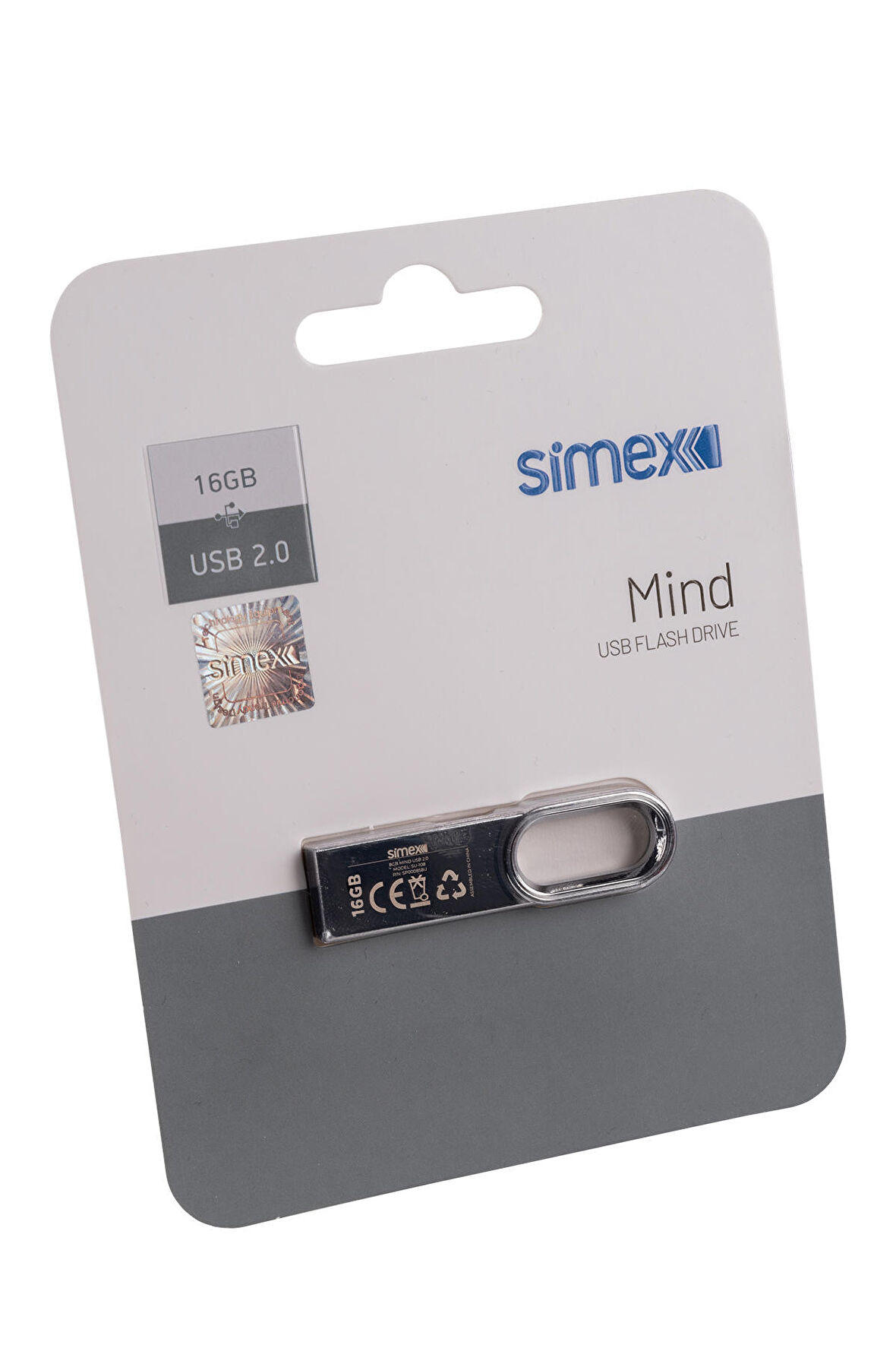 Simex SU-108 Mind 2.0  Metal  16GB USB Bellek