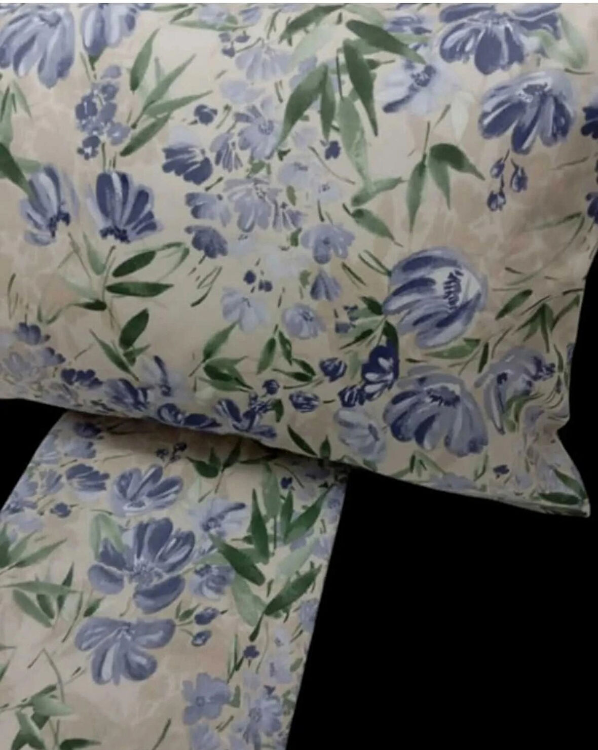 English Home Romantic Blue Ivy 2li Yastık Kılıfı