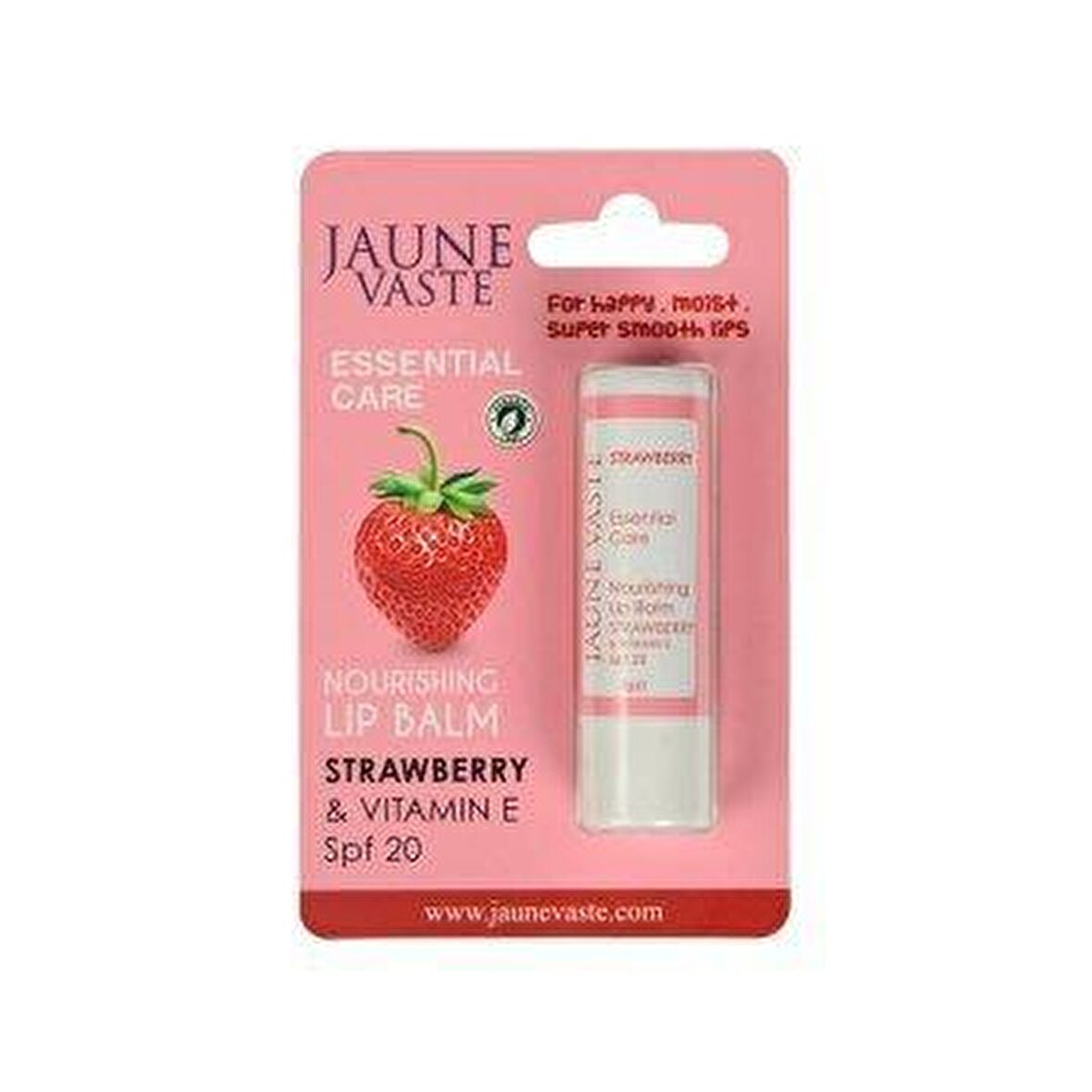 JAUNE VASTE ALOE VERA LİP BALM (Strawberry)