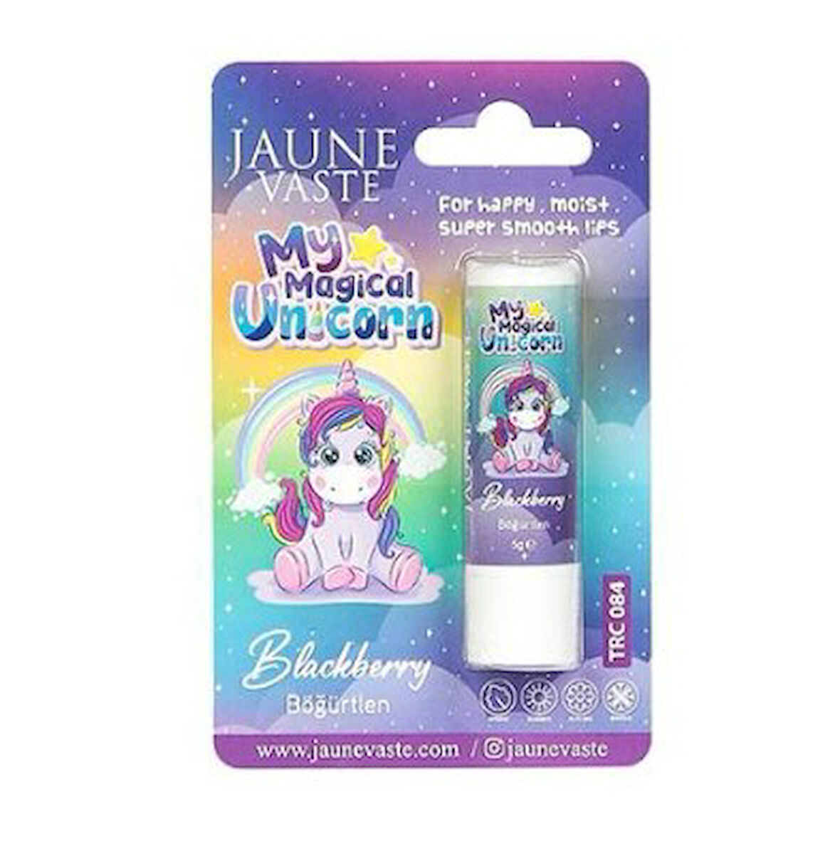 JAUNE VASTE KIDS UNICORN LIP CARE