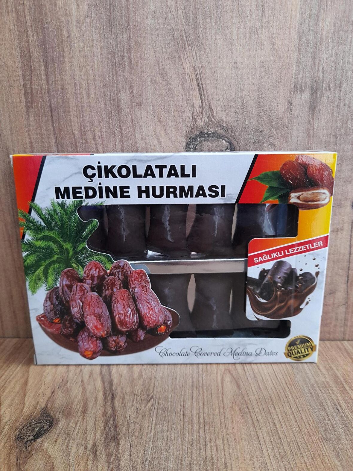 kibarzade çikolatalı medine hurması 280gr