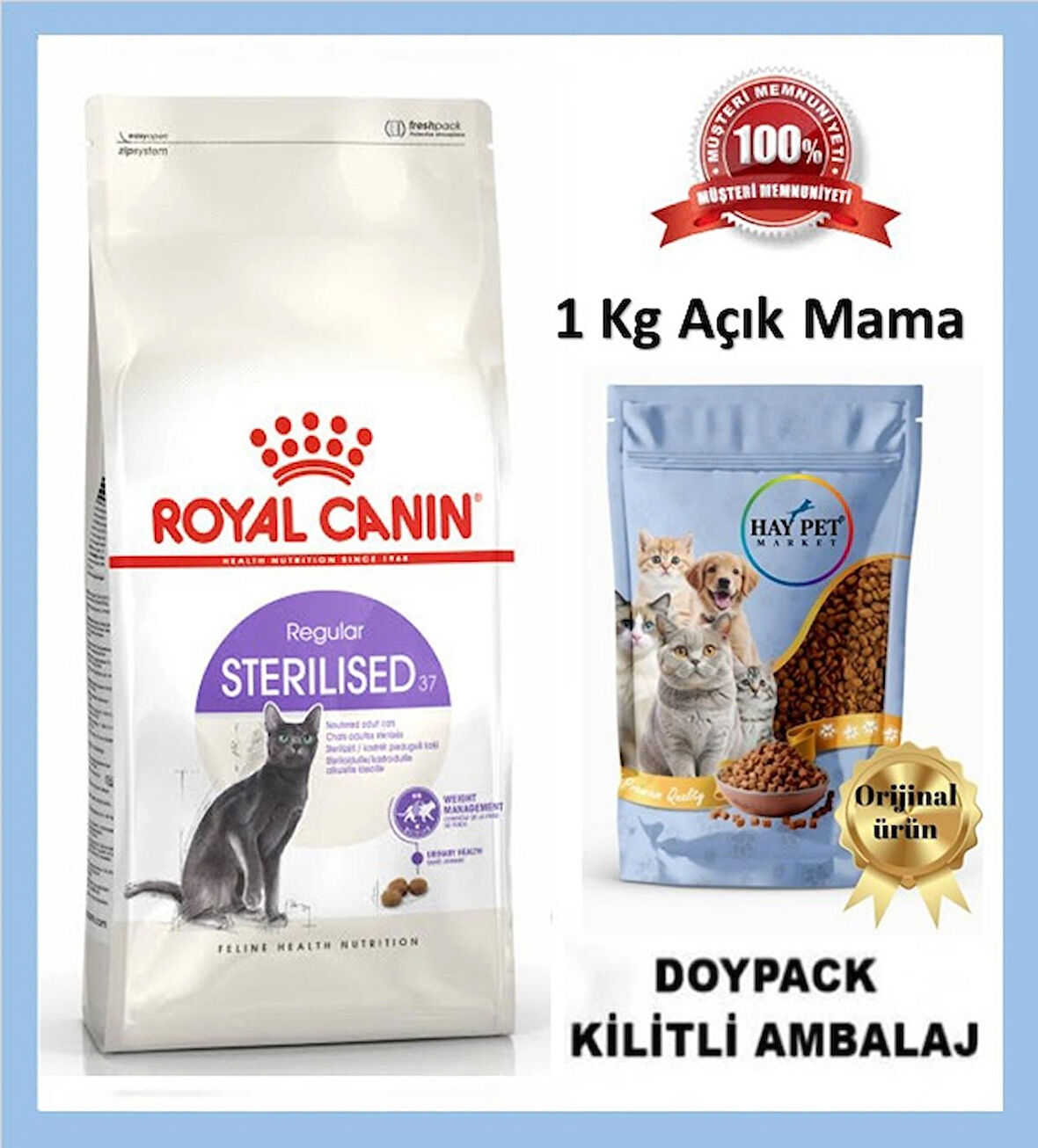 Royal canin Sterilised 1 kg kısırlaştırılmış  kedi maması