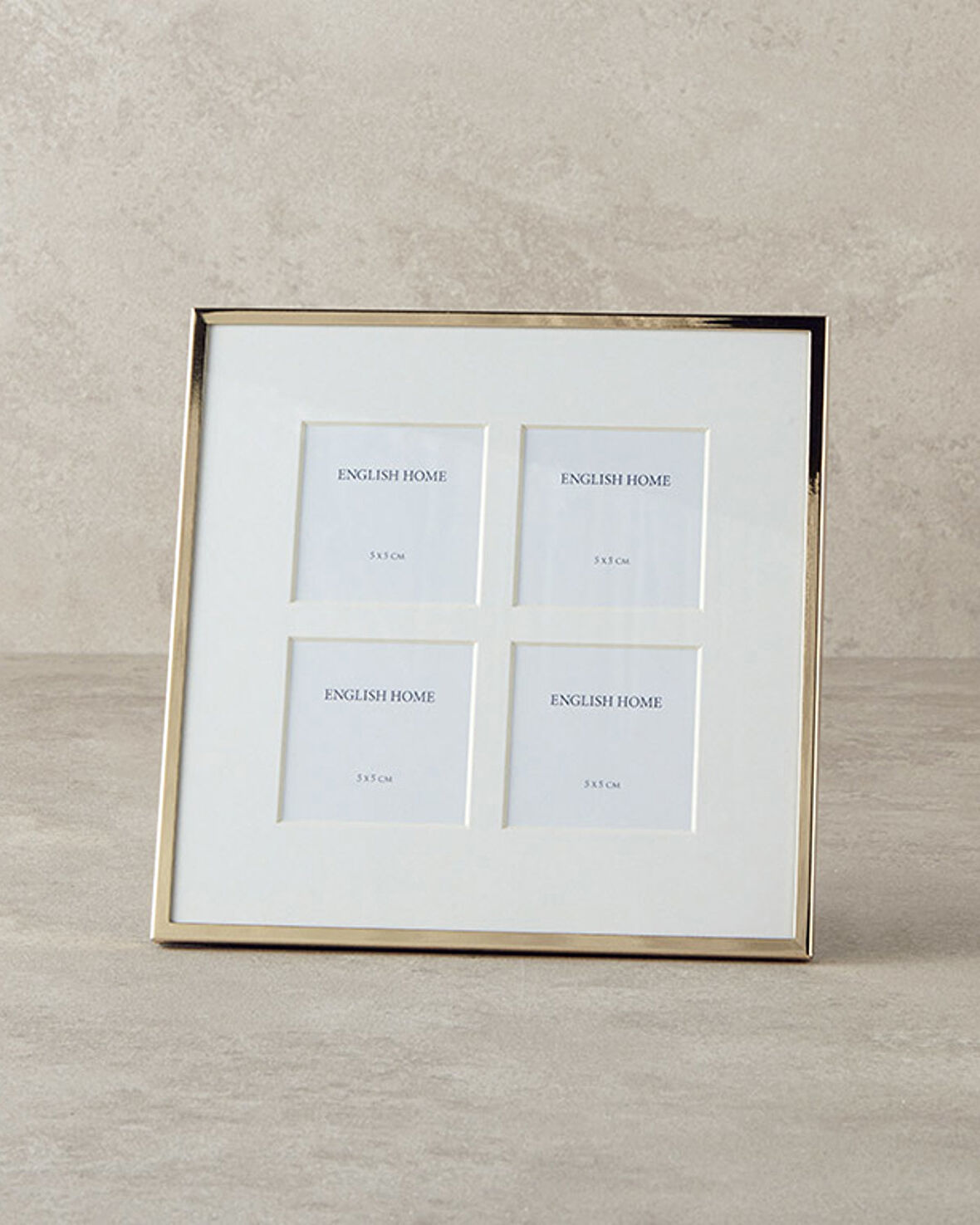 English Home Dorothy 4 Bölmeli Çerçeve Gold