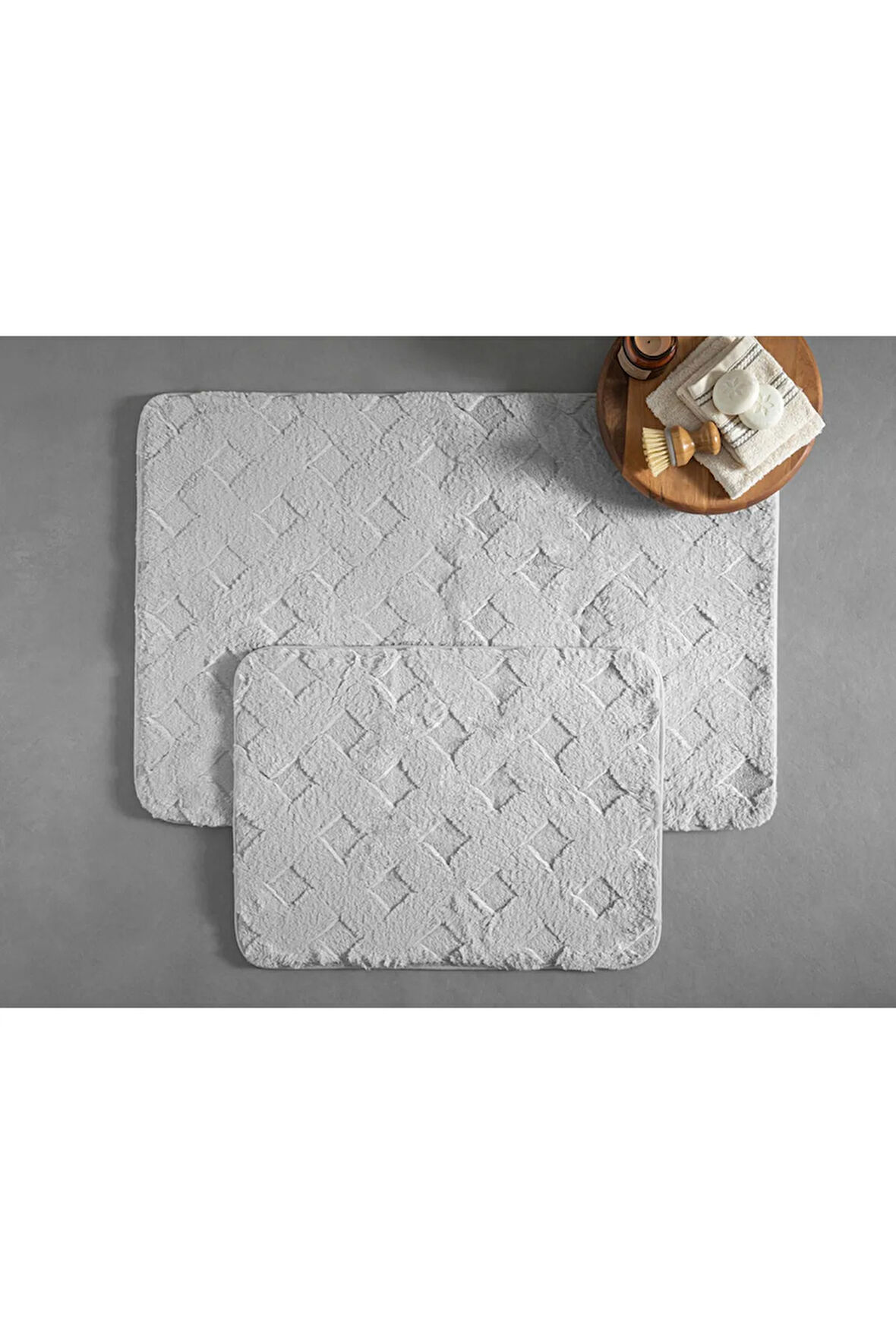 Rabbit Peluş Set Covoraş Pentru Gri