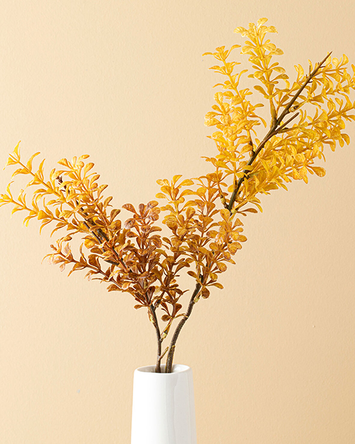 English Home Grass Spray Tek Dal Yapay Çiçek Sarı