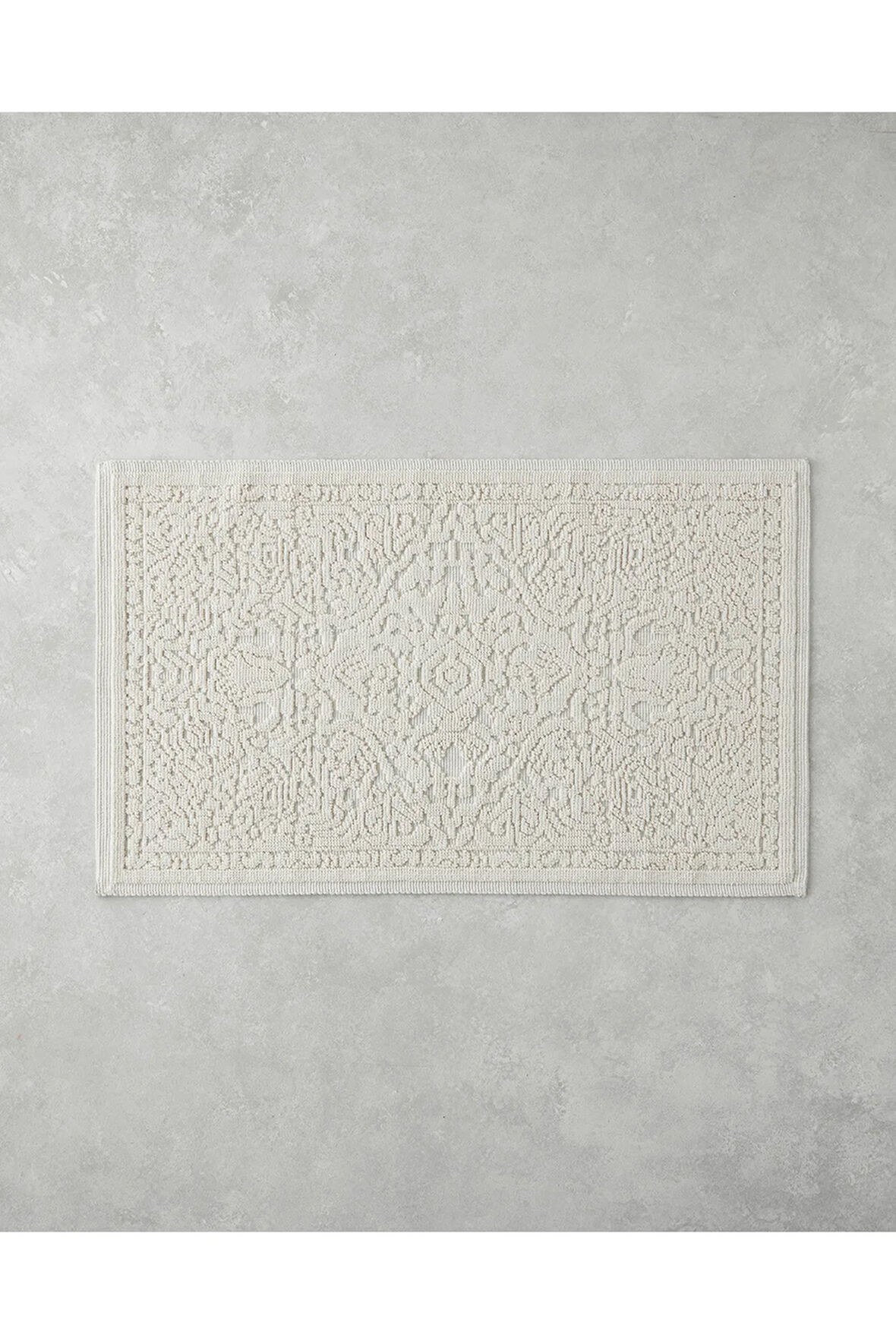 Seana Pamuklu Bukle Kilim Krem