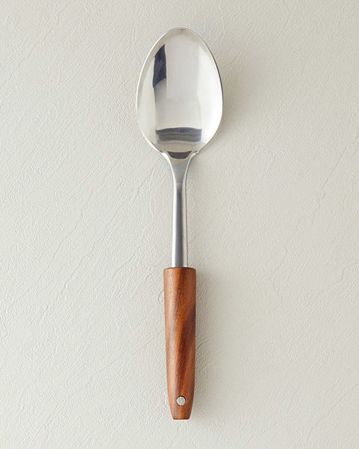 English Home Woody Spoon Çelik Servis Kaşığı Kahve