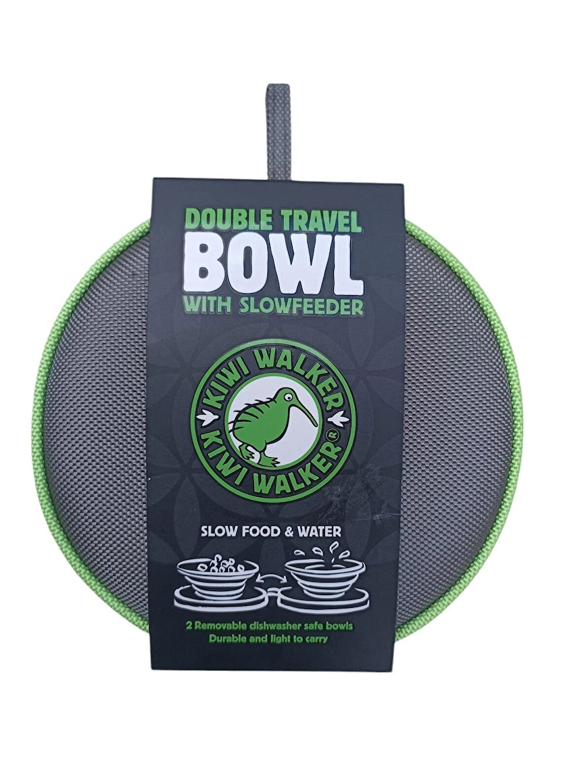 Kiwi Walker İkili kedi köpek  Seyahat Mama ve Su Kabı