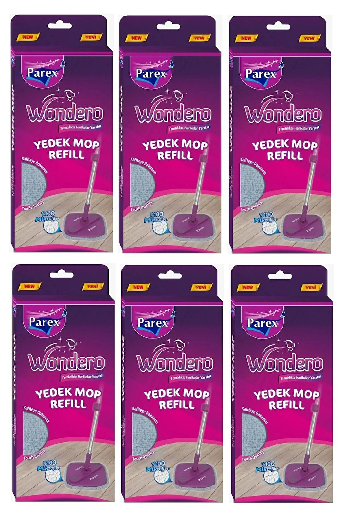 Wondero Yedek Paspas Mop X 6 Adet