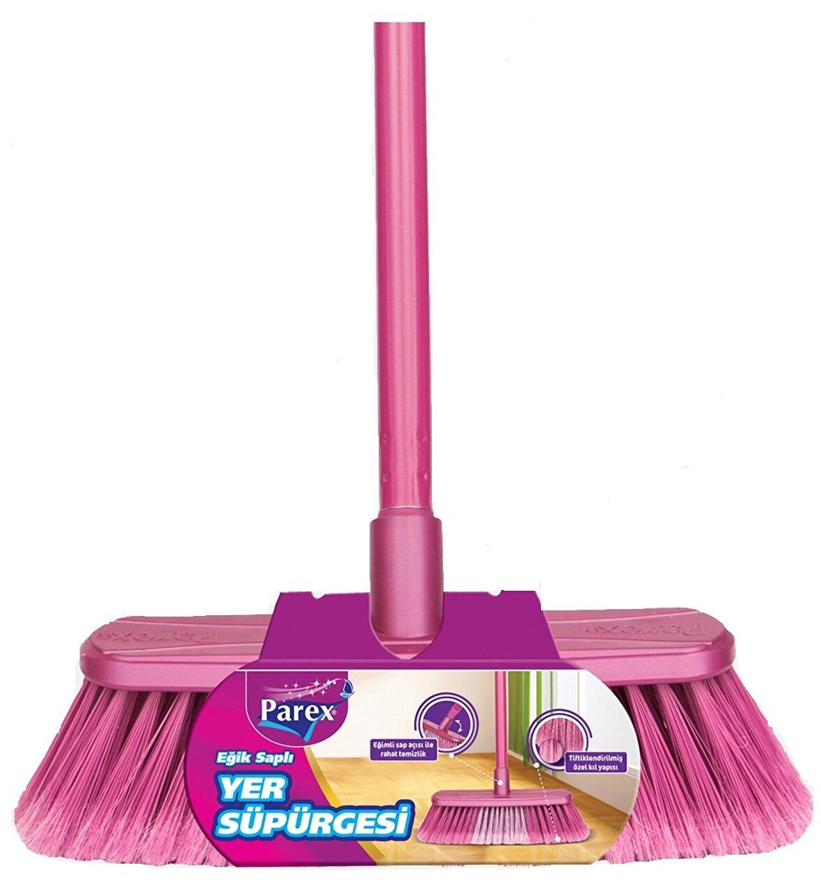 Parex Egik Saplı Yer Süpürgesi