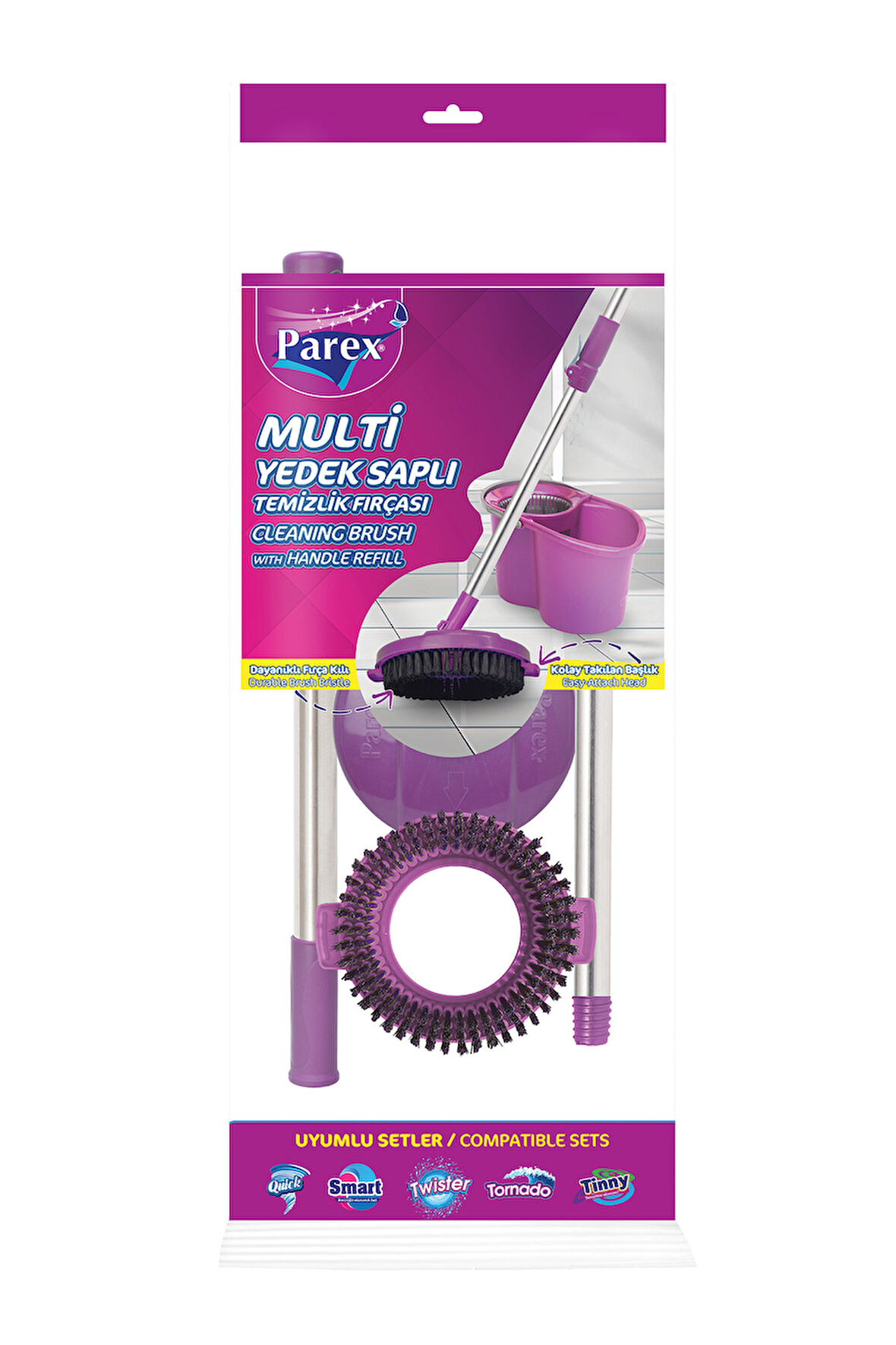 Multi Saplı Temizlik Fırçası