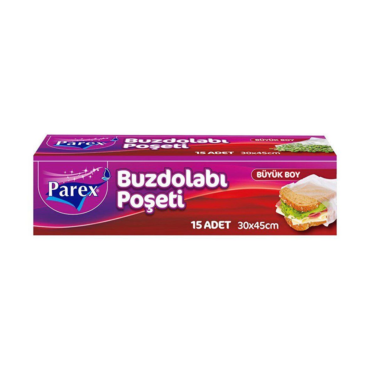Parex 15'li Büyük Boy Buzdolabı Poşeti