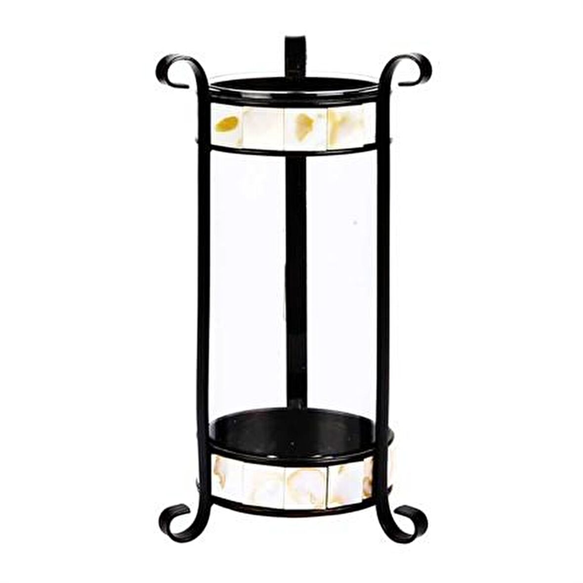 Vitale Lux Dekoratif Sedefli Mumluk 13x23 cm AK.GB0014