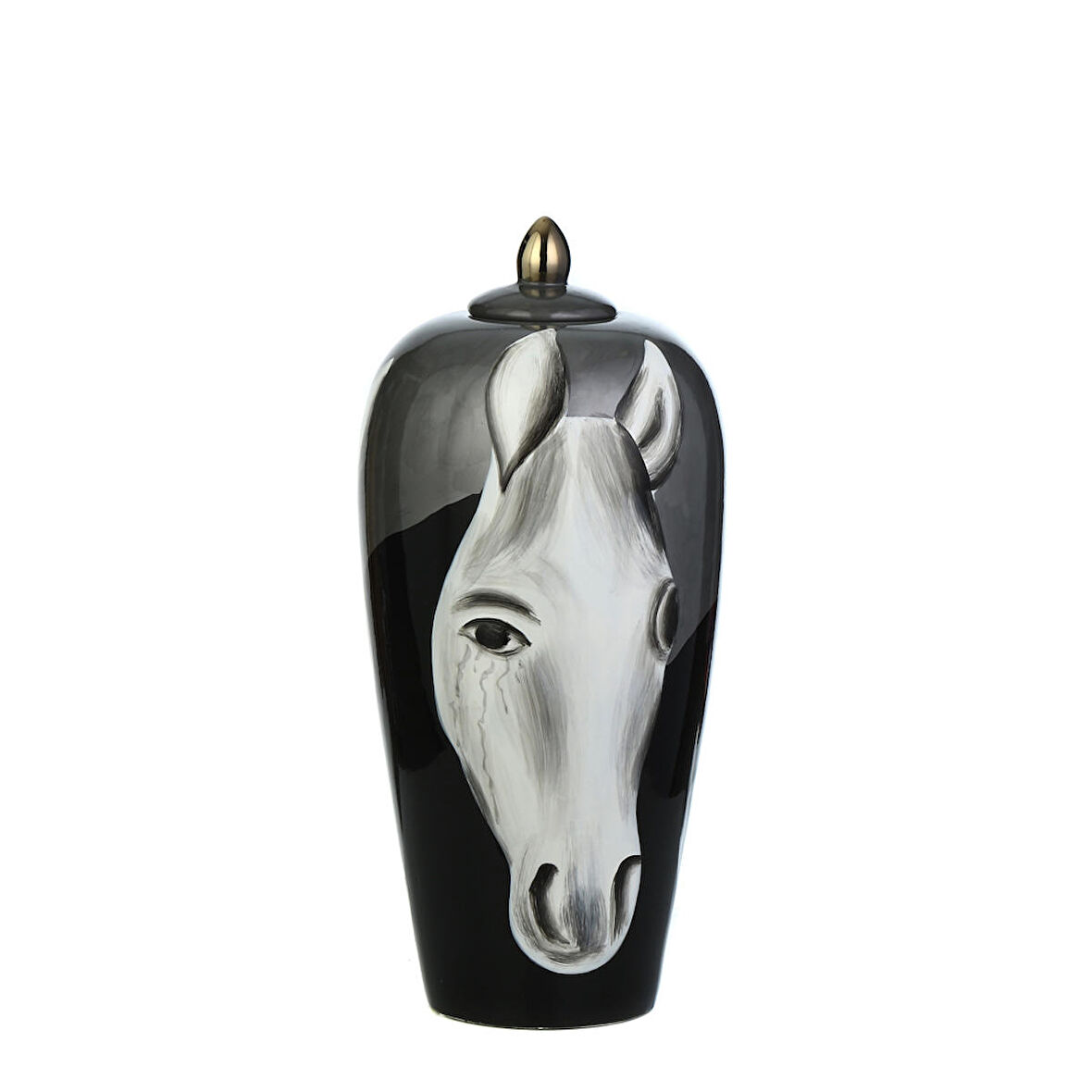 Vitale Horse Seramik Vazo 47 cm AK.WLT0304