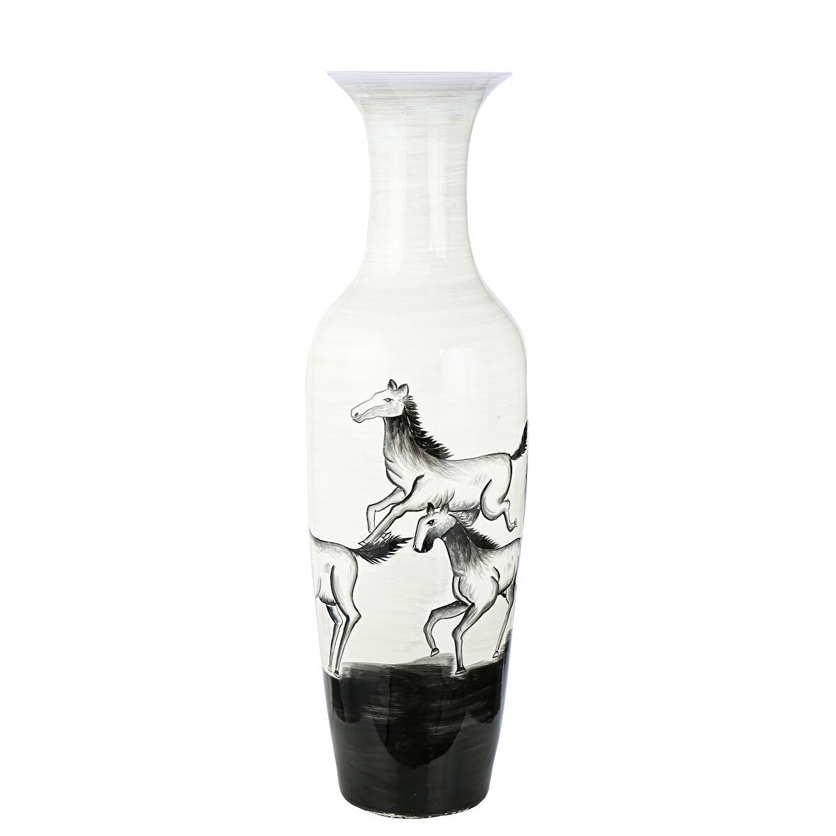 Vitale Cheval Seramik Vazo 100 cm AK.WLT0532