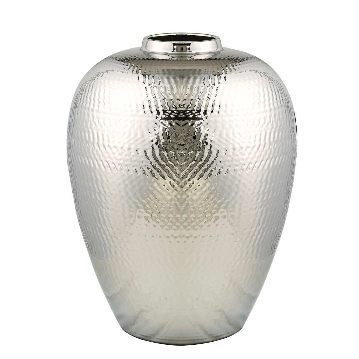 Vitale Suis Dekoratif Vazo Silver 29x17x43 cm AK.WLT0689