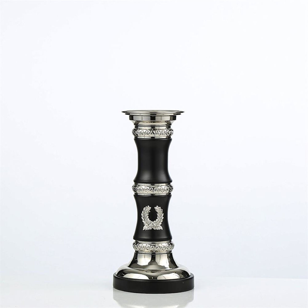 Vitale Silver Siyah Dekoratif Obje 12*12*31 cm