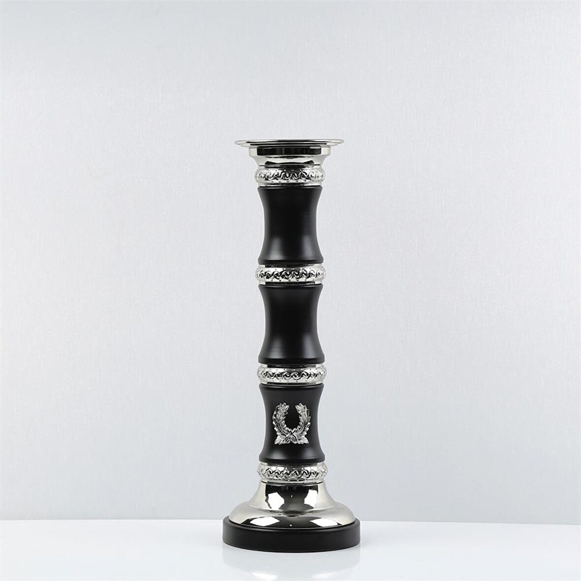 Vitale Silver Siyah Dekoratif Obje 12*12*41 cm