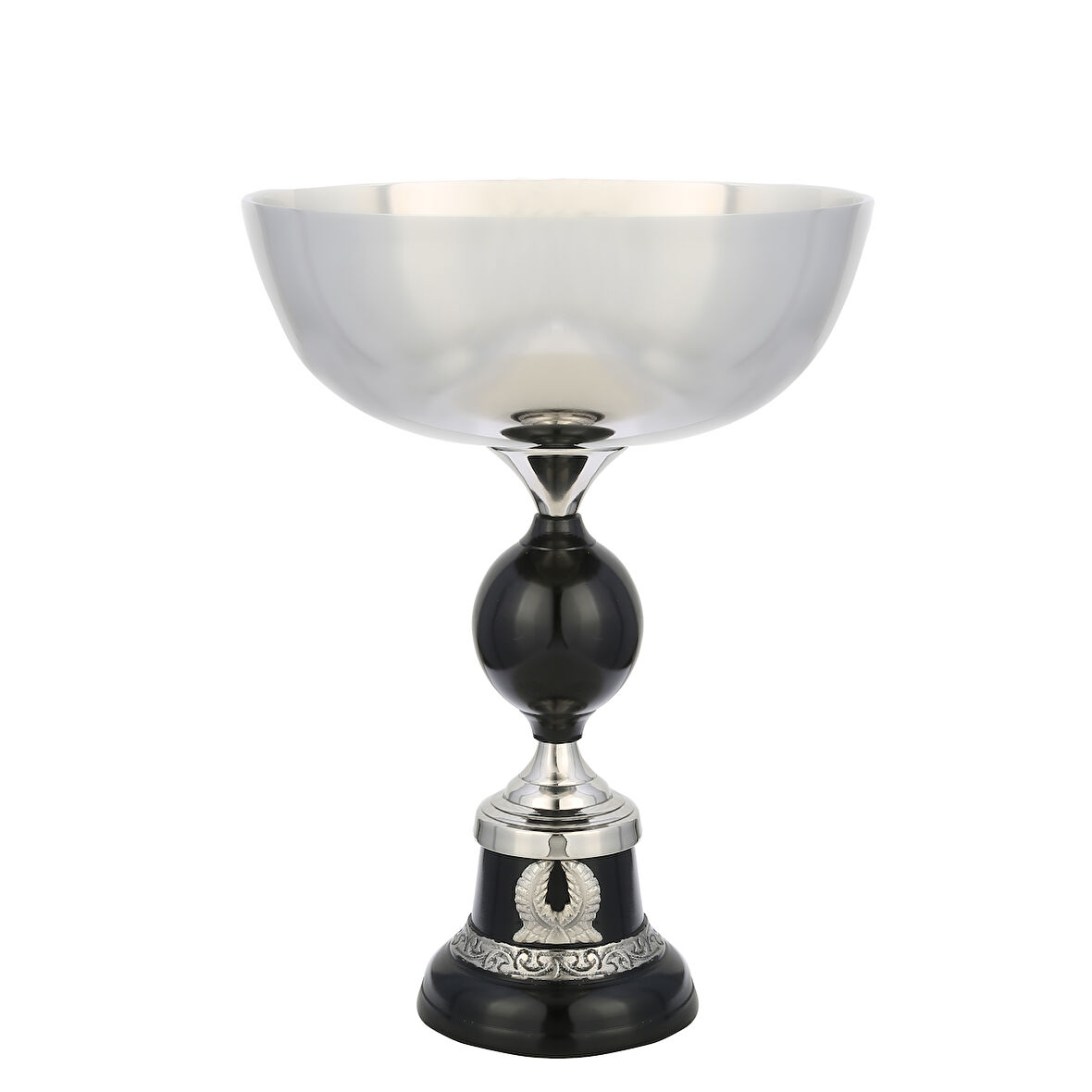 Vitale Royal Ayaklı Kase Gümüş 42 cm 32*32*42 CM