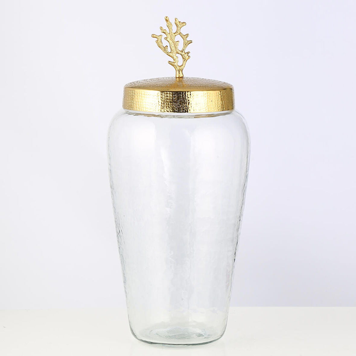 Vitale Mercan Kapaklı Küp Gold 21x48 cm AK.JA0134