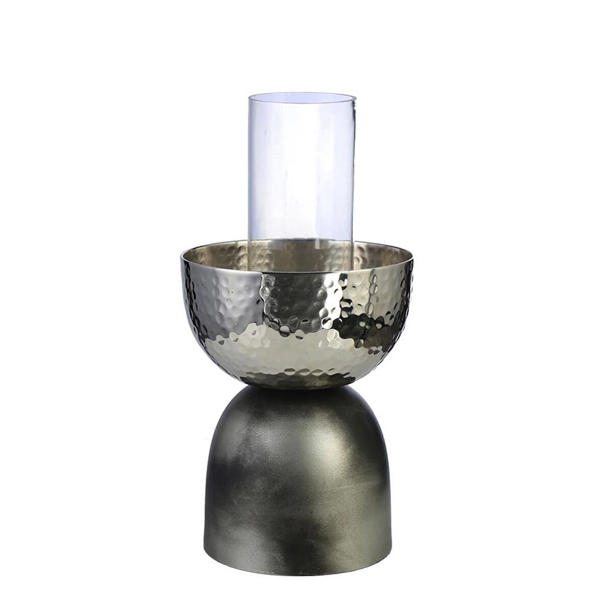 Vitale Sılver Iron Kaideli Mumluk 24,5*41,5 Cm AK.JA0171