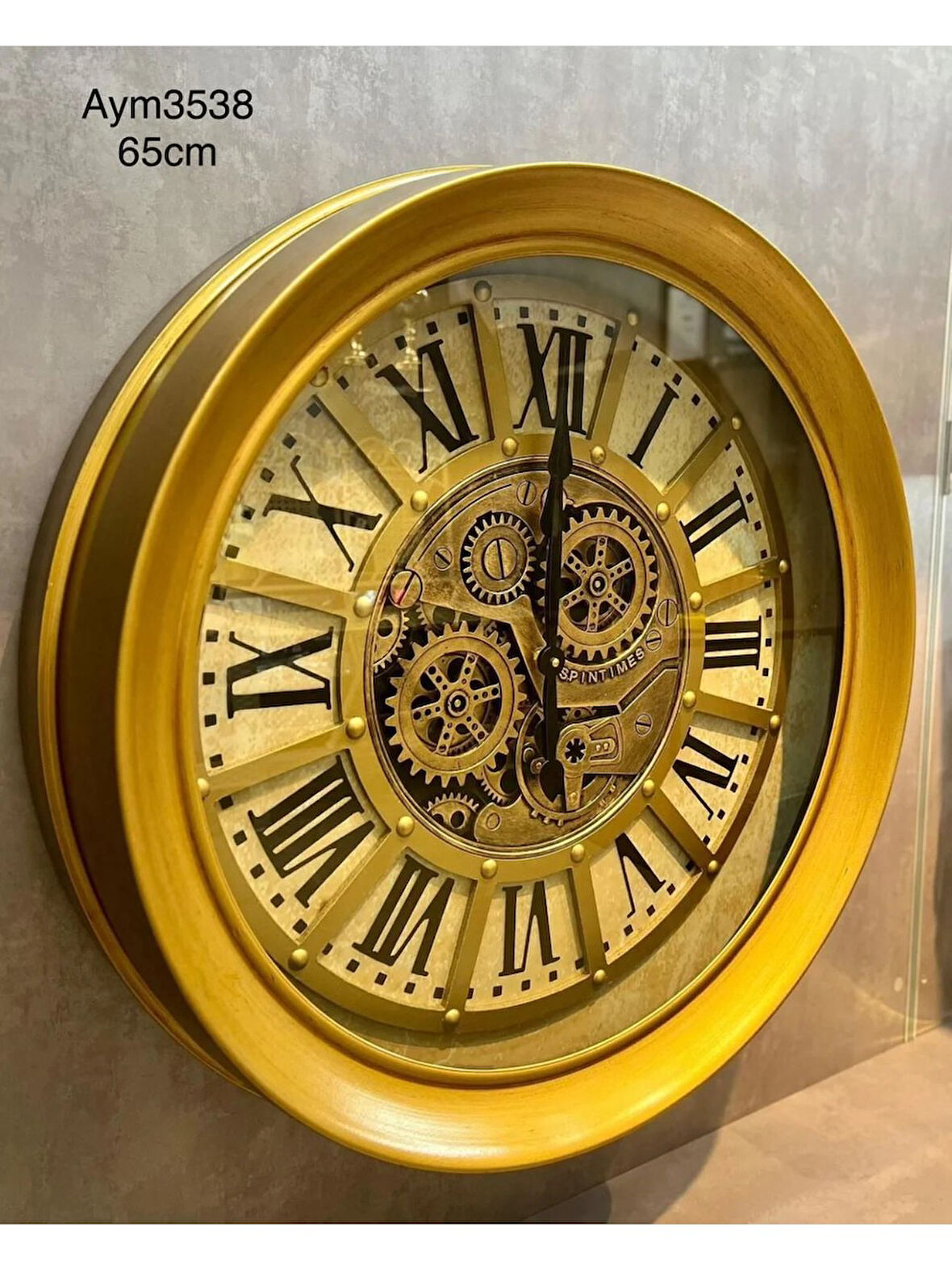 Biev Çarklı Saat Altın