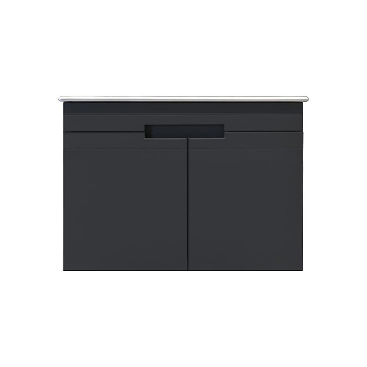 Kobos Meta Lavabo Dolabı Mat Antrasit 91 cm KB110009