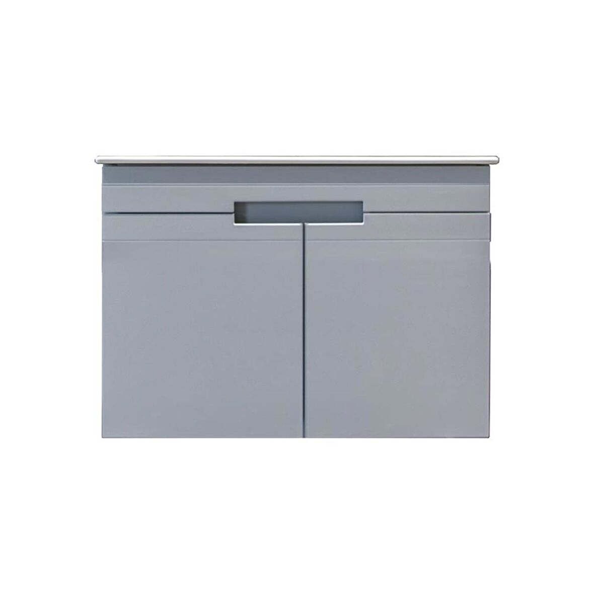 Kobos Meta Lavabo Dolabı Mat Gri 91 cm KB110010