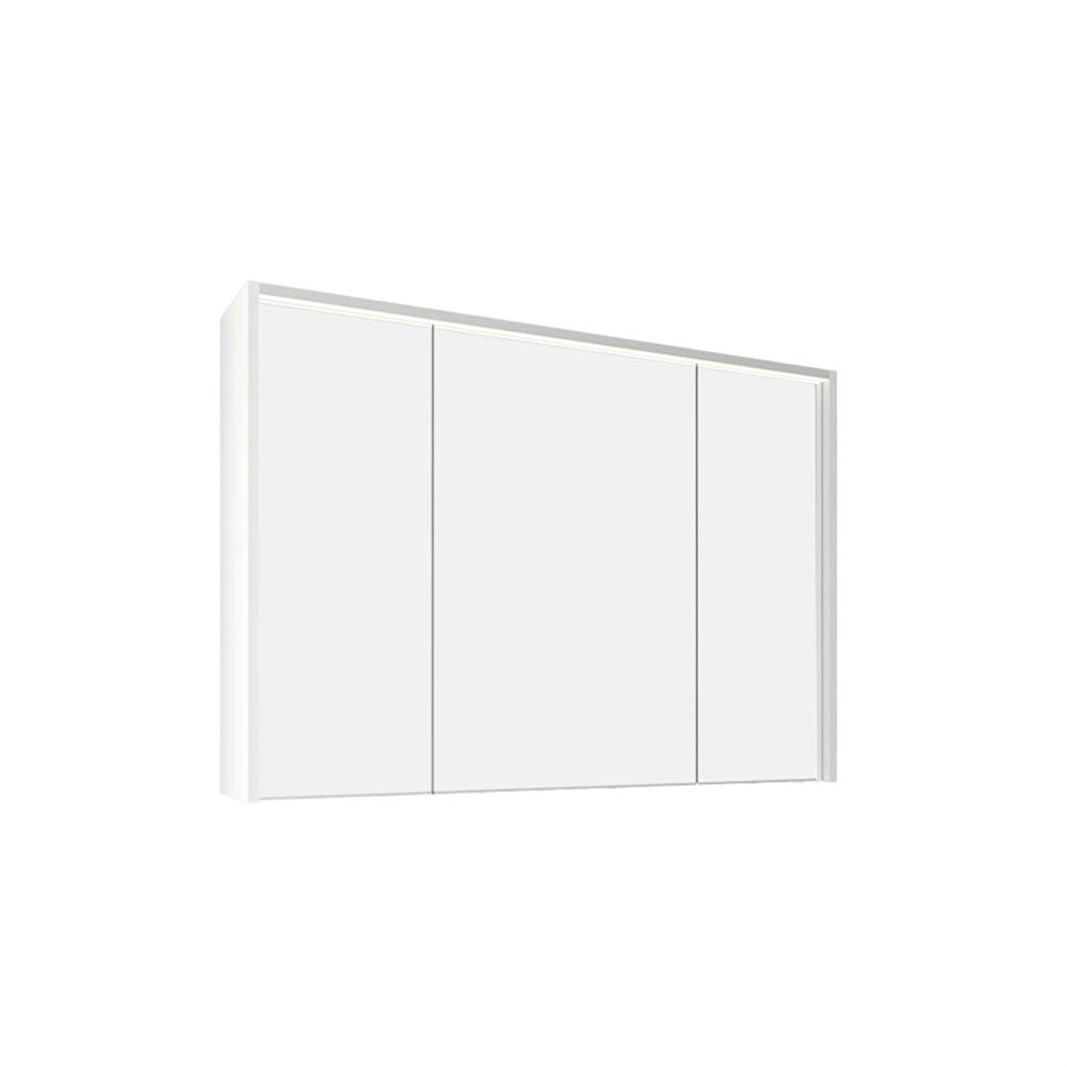 Kobos Meta 121 cm Ayna Kapaklı Ü. Dolap Bianco KB300008