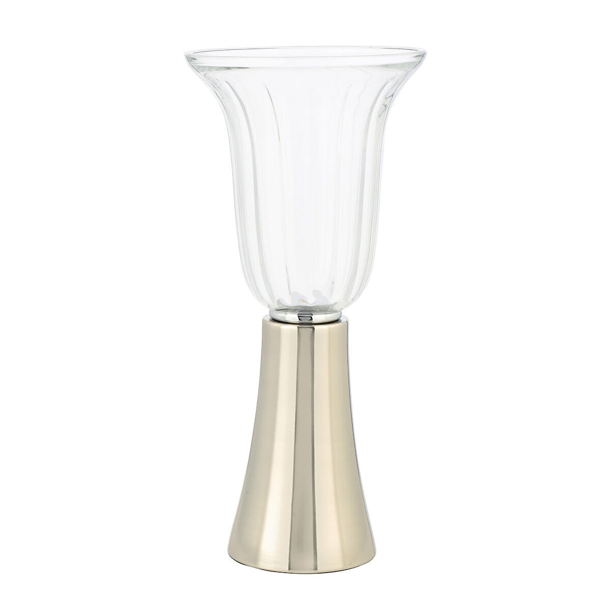 Vitale Kupa Mumluk Silver 15x15x40 cm AK.JD0099