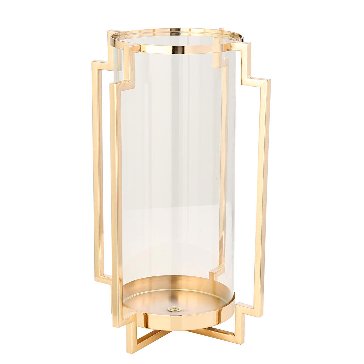 Vitale Saillie Cam Mumluk Gold 25x25x37 cm AK.JD0108