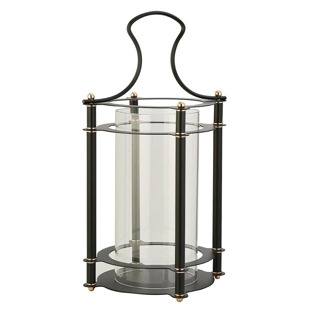 Vitale Gold Toplu Büyük Fener 25*25*60 Cm AK.JD0110