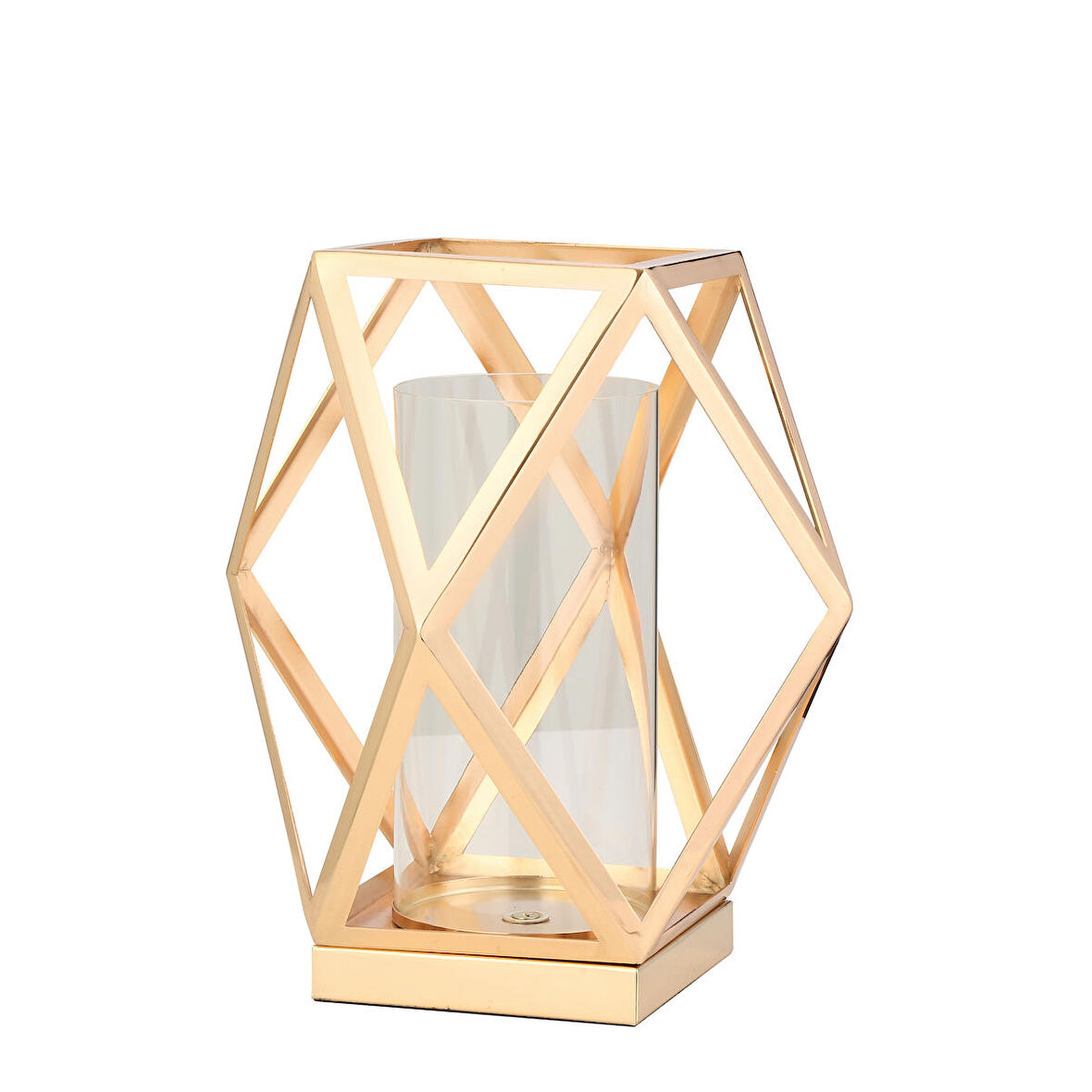 Vitale Prizma Cam Mumluk Gold 25x25x21 cm AK.JD0116