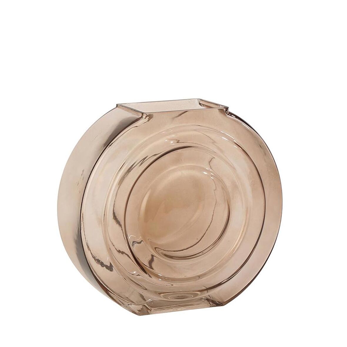 Vitale Bronz Çember Vazo 2 20*9*18,5 Cm AK.JK0047