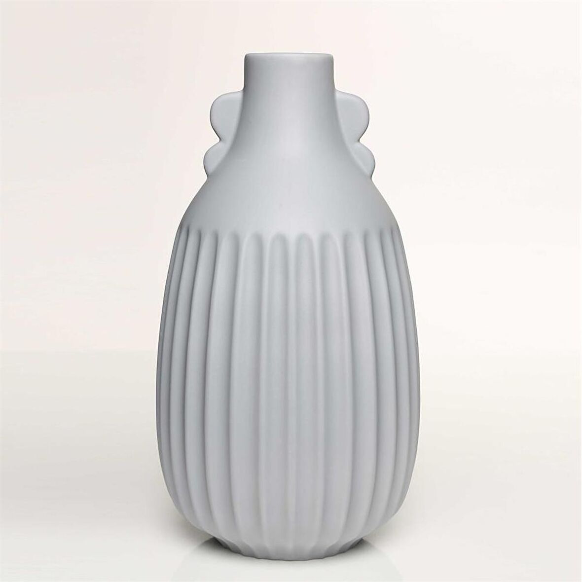 Vitale Antıque Gri Vazo Orta 17*17*33 Cm AK.JL0052
