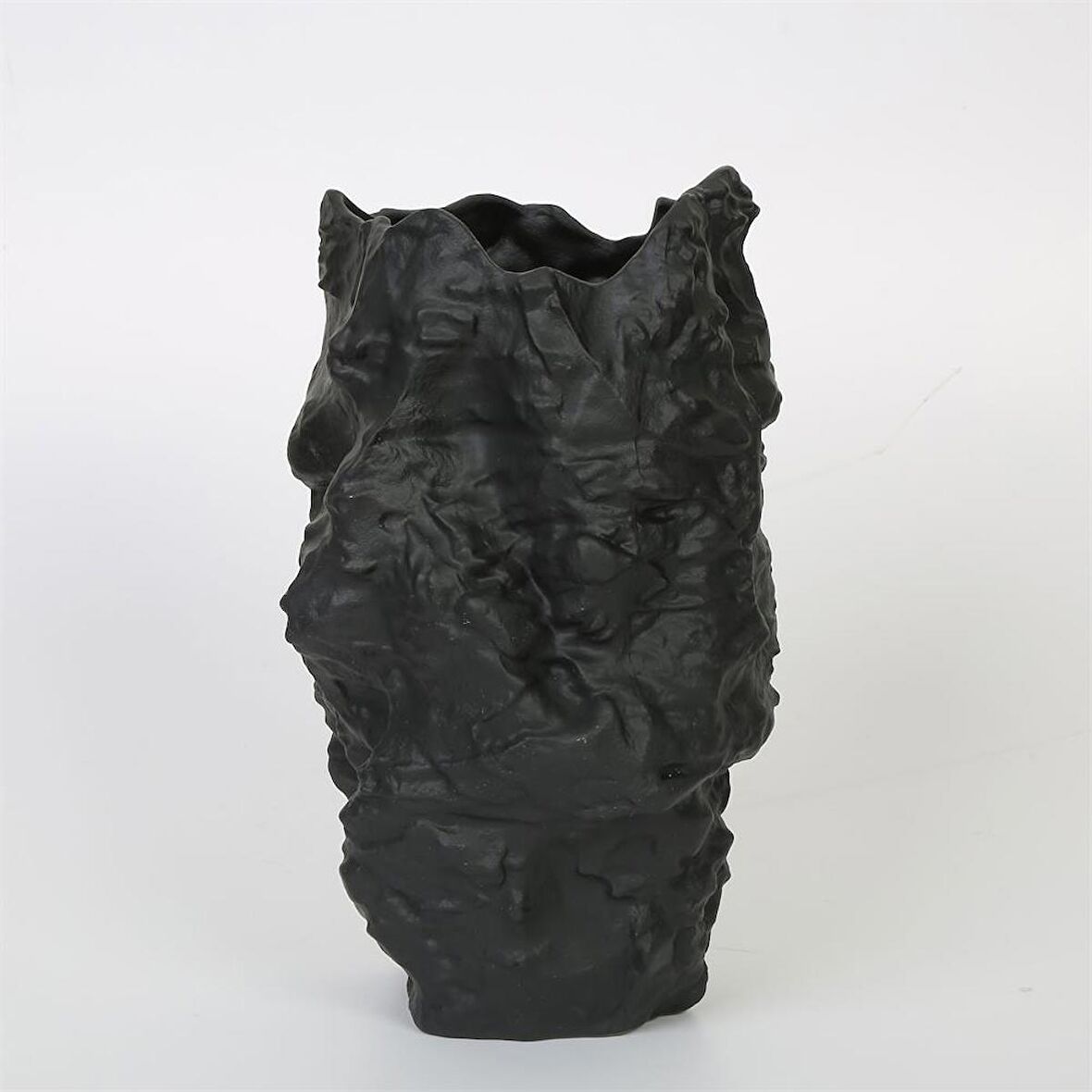 Vitale Antrasit Kaya Vazo 18*18*31 Cm AK.JM00002