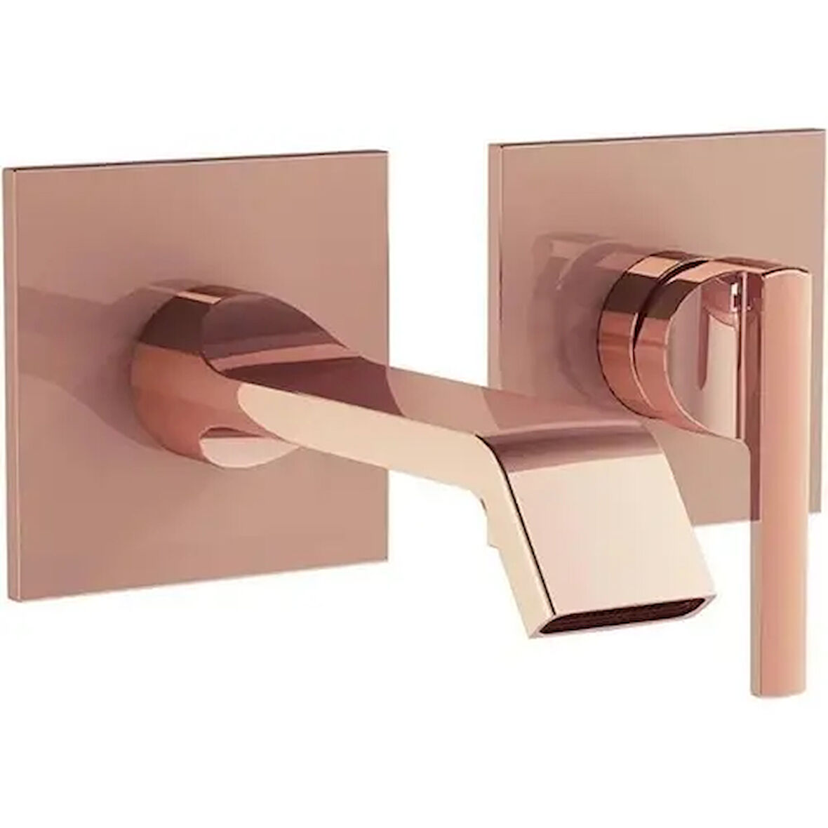 Vitra A4278229 Suit Sıva Üstü Grubu Ankastre Lavabo Bataryası Soft Bakır