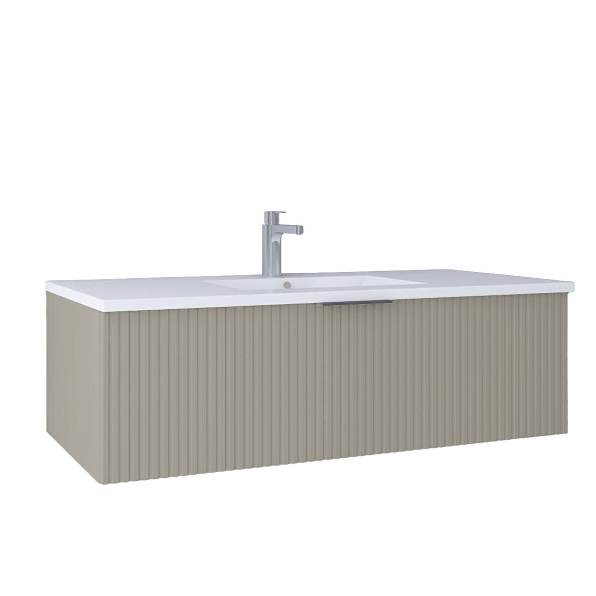 Kobos New Bella 100 cm Lavabo Dolabı Luna KB710029