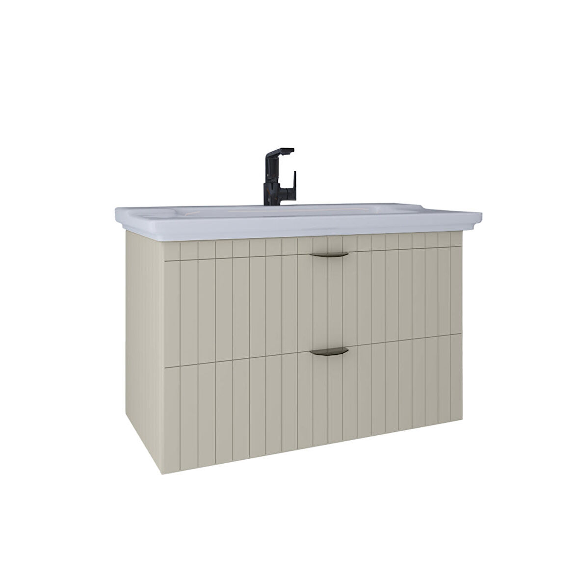 Kobos Noble 100 cm Lavabo Dolabı Luna KB710052
