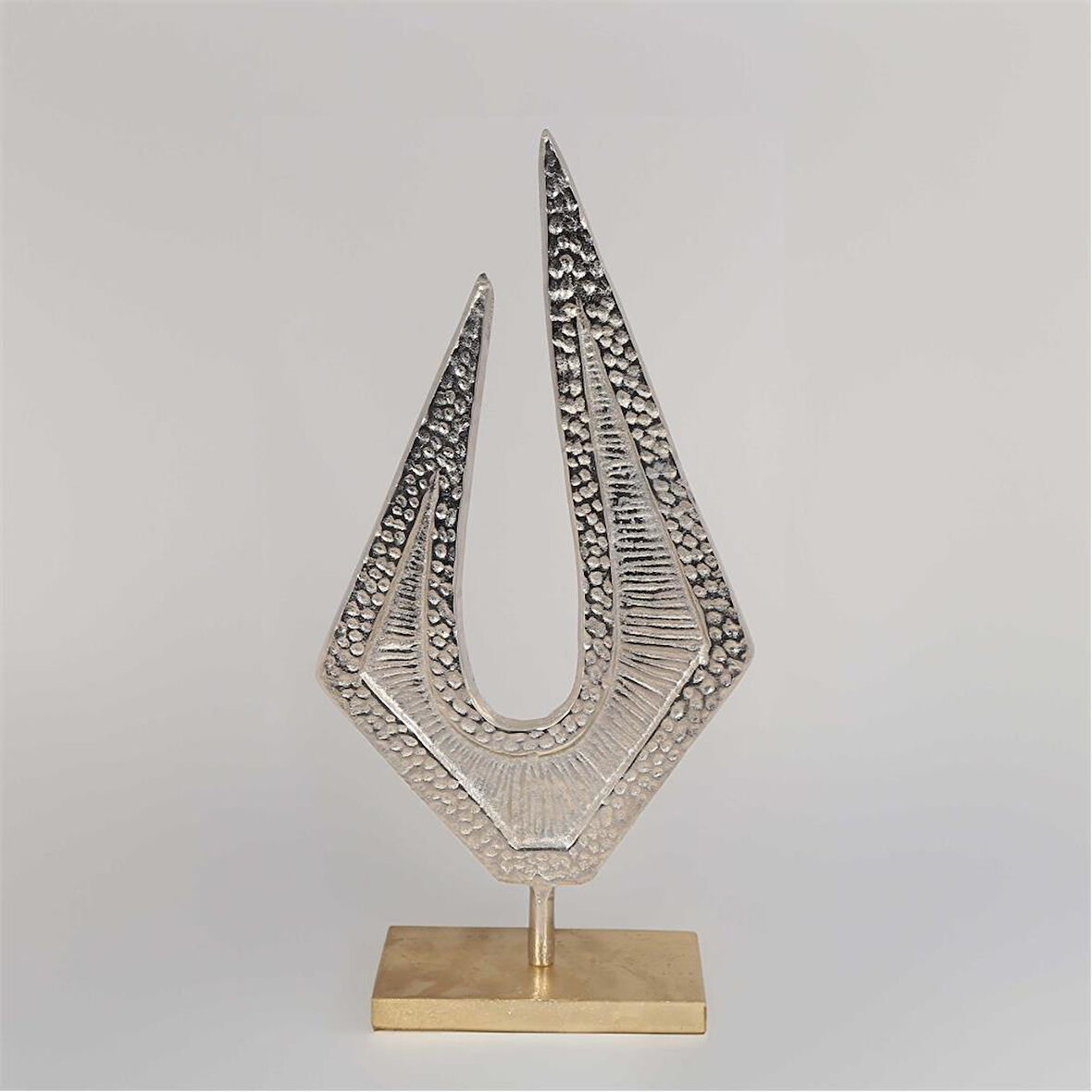 Vitale Metal Mızrak Silver Dekor 9*23*45 cm